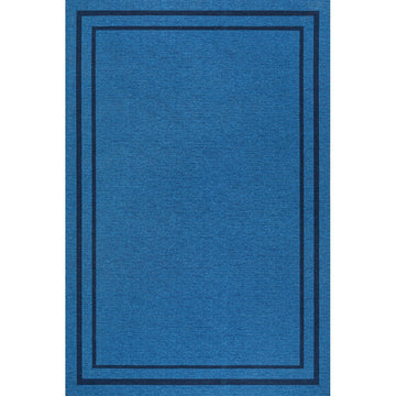 Sloane Classic 2-stripe Border Washable Area Rug